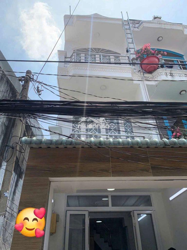 Bán nhà 3 tầng 3 tỷ 980 hẻm 502 huỳnh tấn phát -p. bình thuận quận 7
