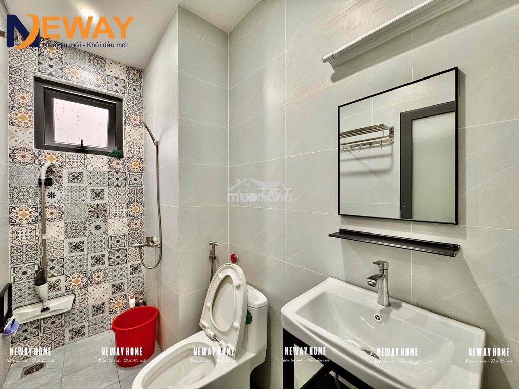 Cho thuê căn hộ chỉ tính điện nước - full nội thất - ban công- - 4