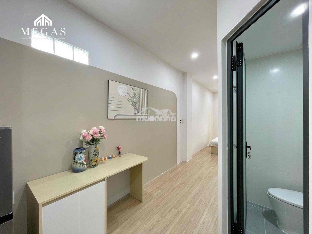 Căn hộ studio cao cấp - gần đh vhu - huit - k300 - máy giặt riêng - 4