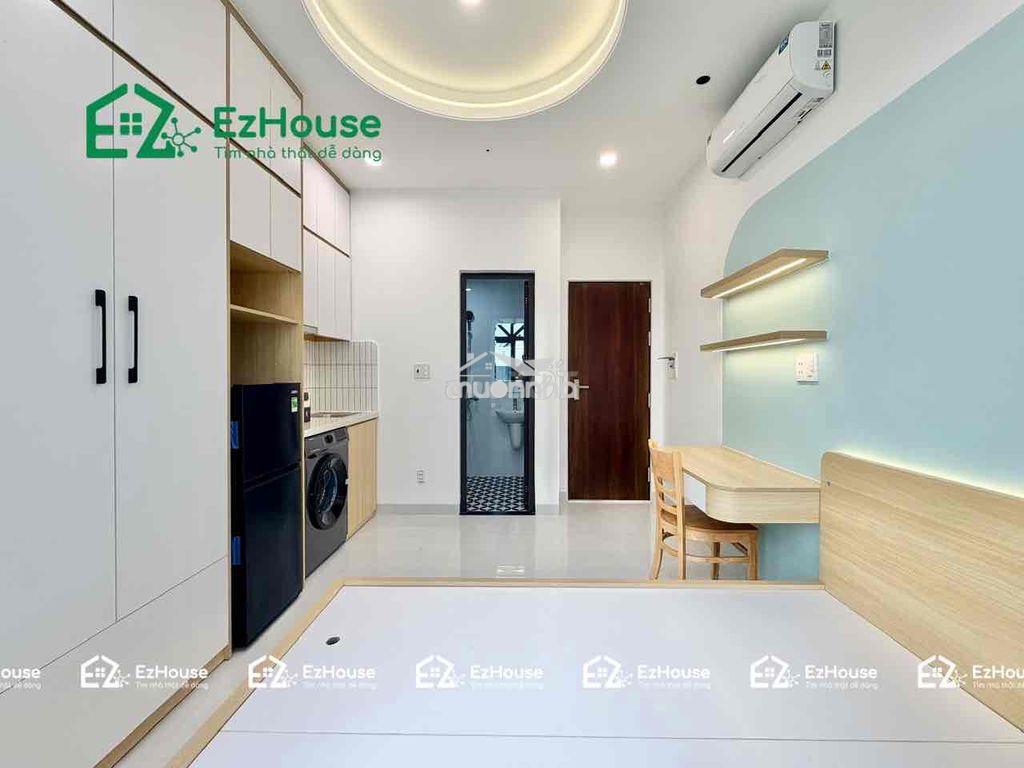 Phòng mới đủ nội thất ngay emart phan huy ích ban công máy giặt riêng - Ảnh 4