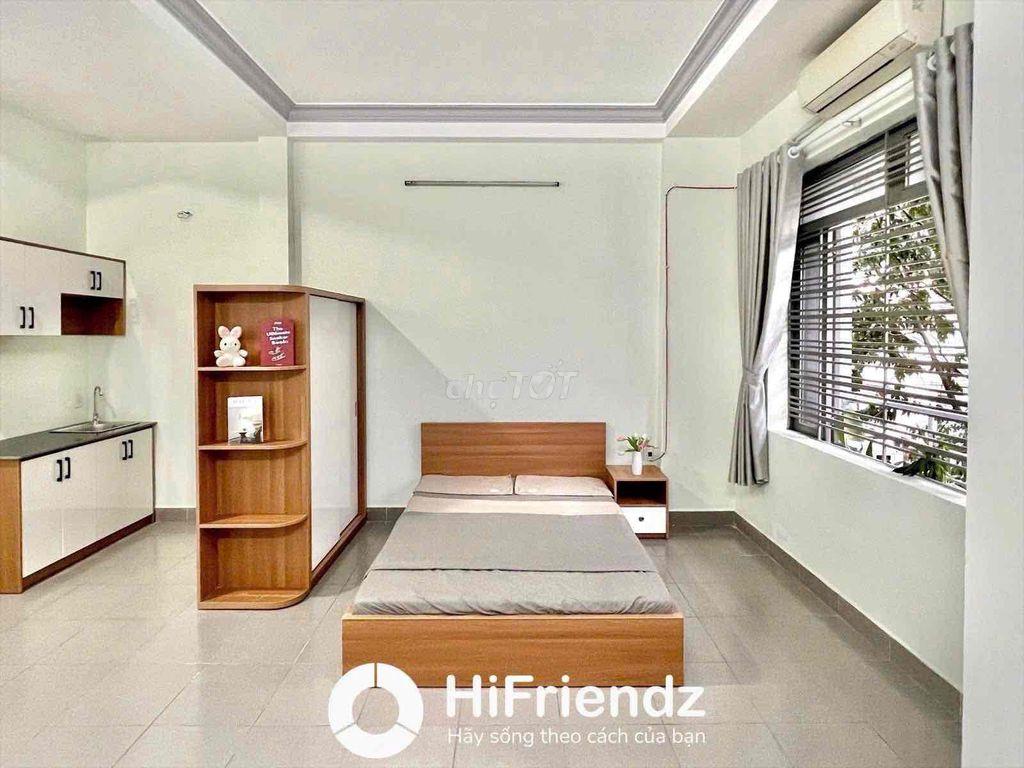 Cho thuê căn hộ bancon và cửa sổ full nội thất ngay parcmall - Ảnh 4