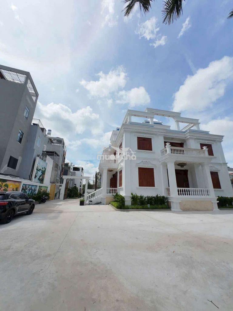 Biệt thự siêu vip 27x27m đúc 3 lầu đường 10m thạnh lộc 37 - Ảnh 2