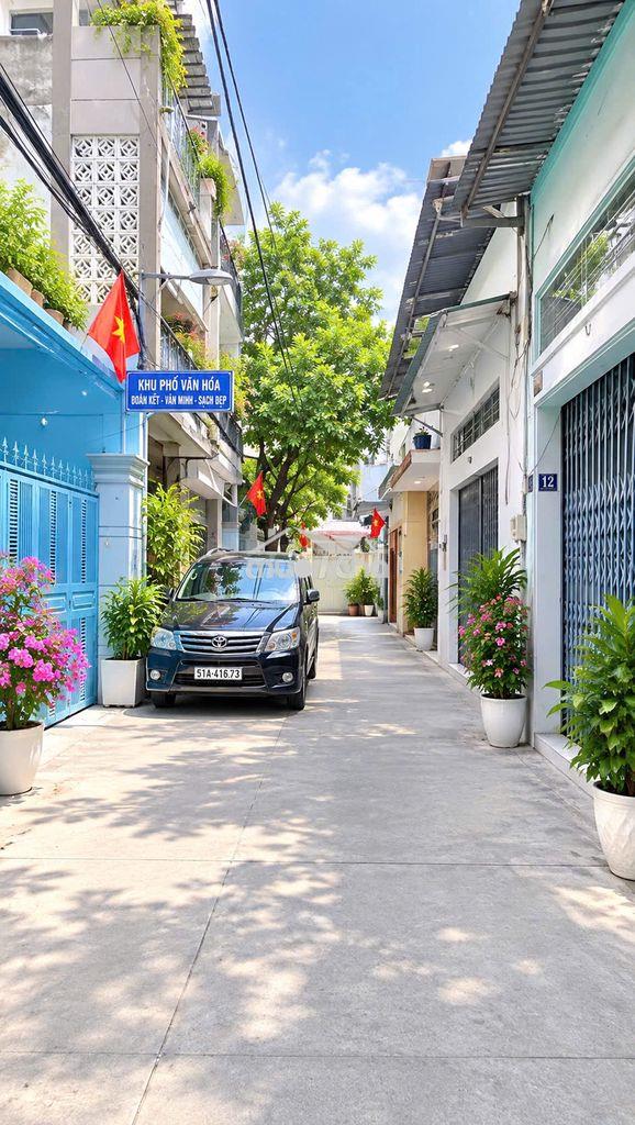 Ngộp( hiếm) hẻm thông ô tô khu bàu cát, 55m2, 6,6 tỷ tl - Ảnh 3