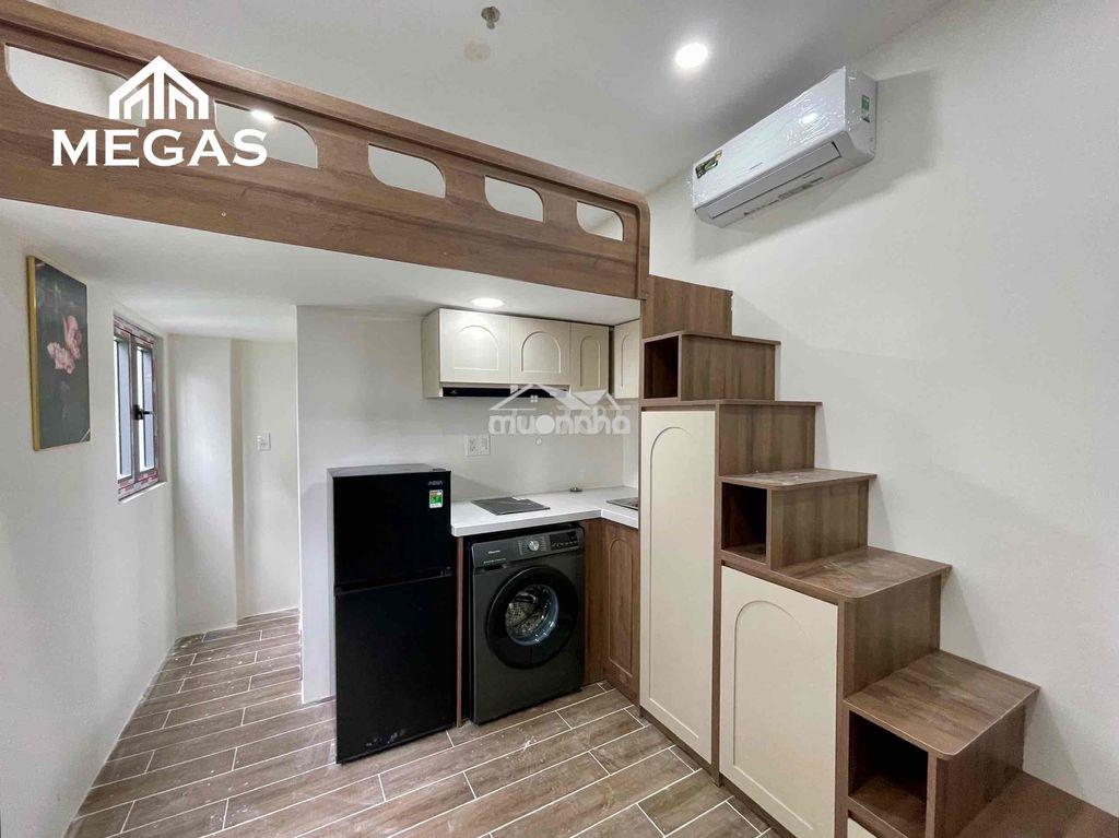 Phòng gác cửa sổ - máy giặt riêng - mới xây ngay công viên làng hoa - Ảnh 4