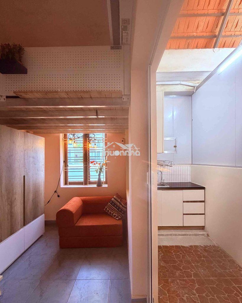 Phòng tách bếp duplex ban công full nt gần sân bay - 2