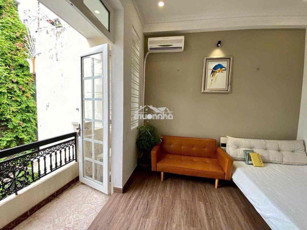 Căn hộ ban công - full nội thất - ngay vòng xoay dân chủ - Ảnh 3