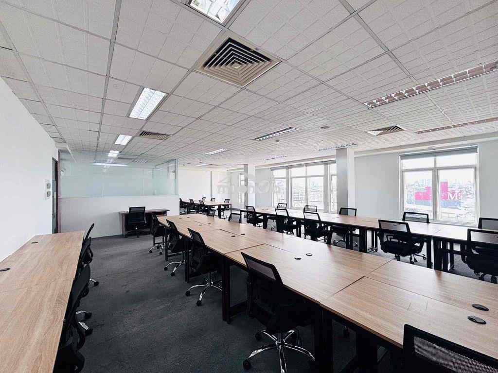 Cho thuê vp hoàng việt, 115m2, có bàn ghế, ngăn phòng sẵn - Ảnh 3