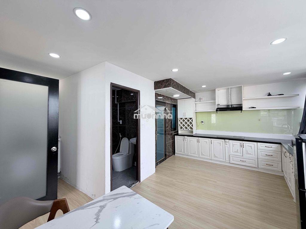 Căn hộ 1pn 50m2 fullnt cửa sổ to thoáng với dàn bếp to siu phẩm - Ảnh 4