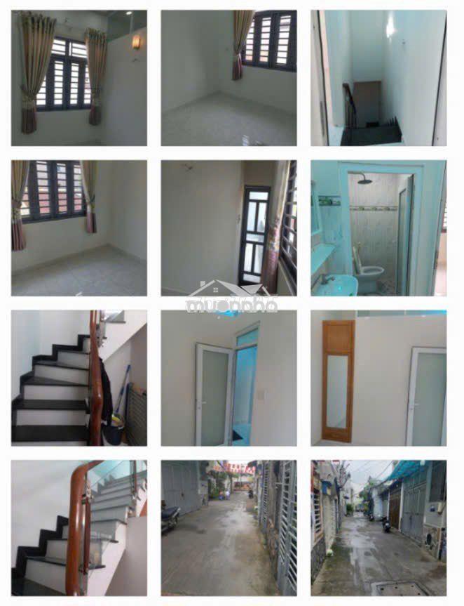 Bán nhà mới dtsd 54m2 đúc trệt 1 lầu hẻm thông đg 59 p14 gò vấp 2,9 tỷ