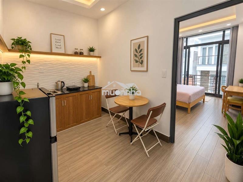 Căn hộ 1 pn cao cấp kế bên sân bay - full nội thất - khu dân cư -
