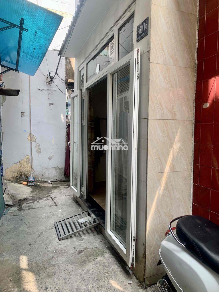Cc cho thuê nhà 2 mt hẻm 2m 660/16 điện biên phủ cách mặt tiền 50m - Ảnh 2
