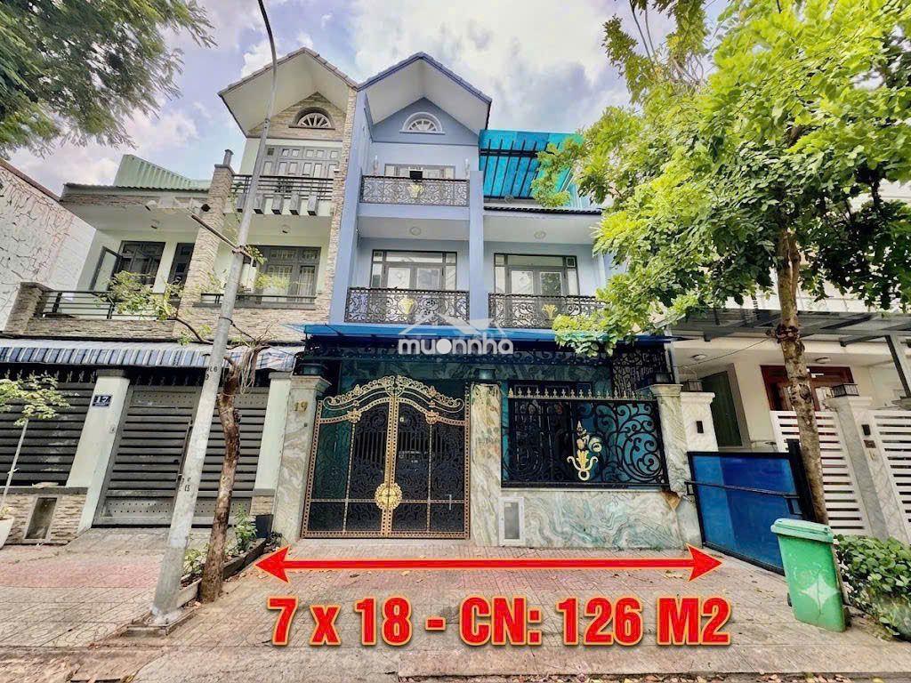 Biệt thự kdc sadeco ven sông - ngang 7m - giá chỉ 30 triệu/tháng - Ảnh 2