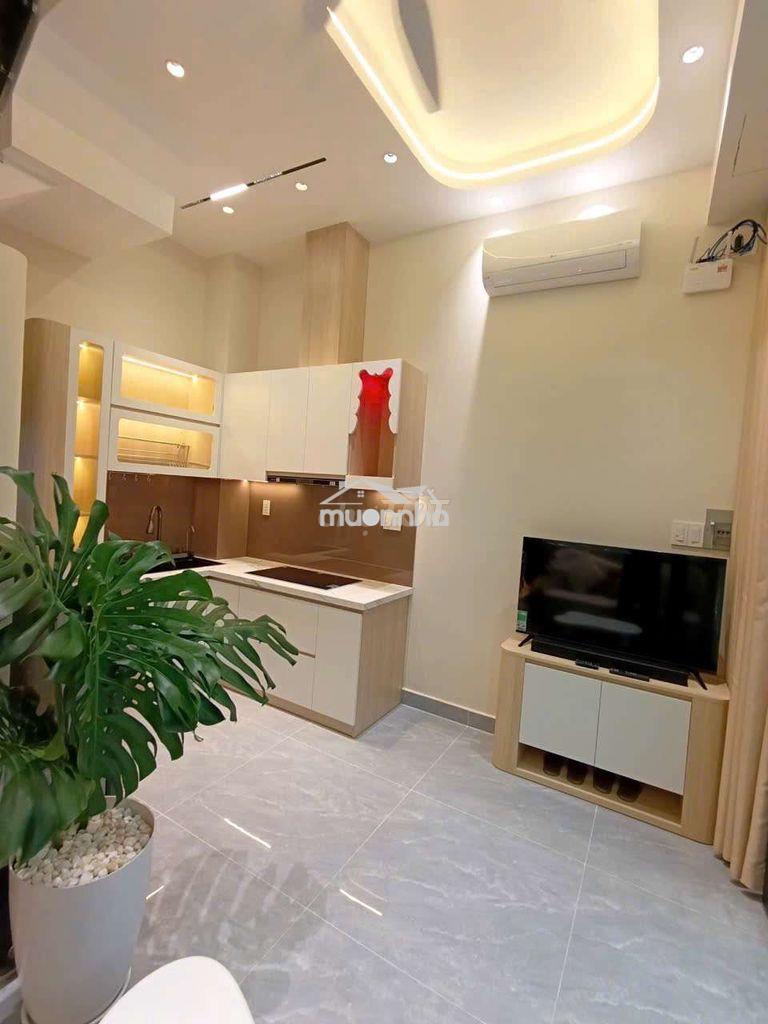 Nhà xây mới. dt 4×5m đúc 4 tầng sát mặt tiền 338/2 thạch lam - Ảnh 4