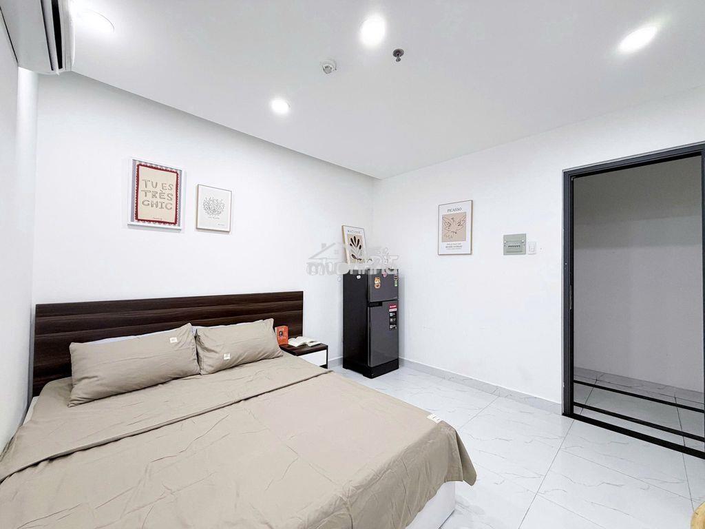 Studio ban công, máy giặt riêng ngay đh hồng bàng, hutech bình thạnh - Ảnh 4