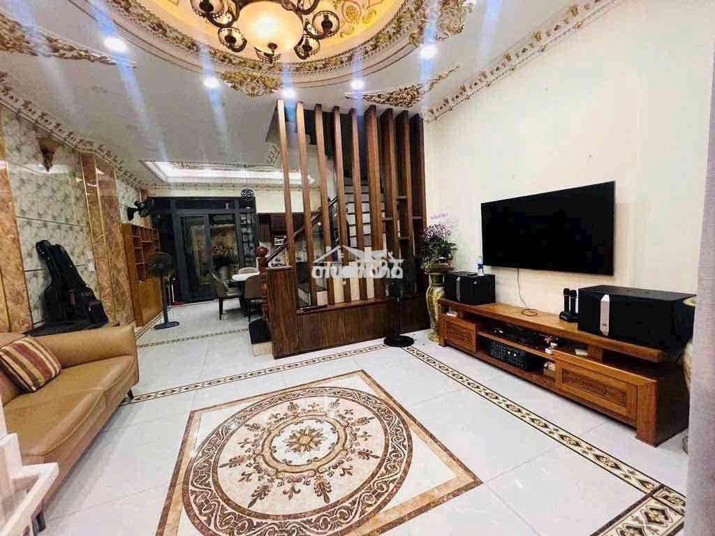 Nhà full nội thất 1 trệt 3 lầu 4pn 5x14m hẻm huỳnh tấn phát quận 7 - Ảnh 2