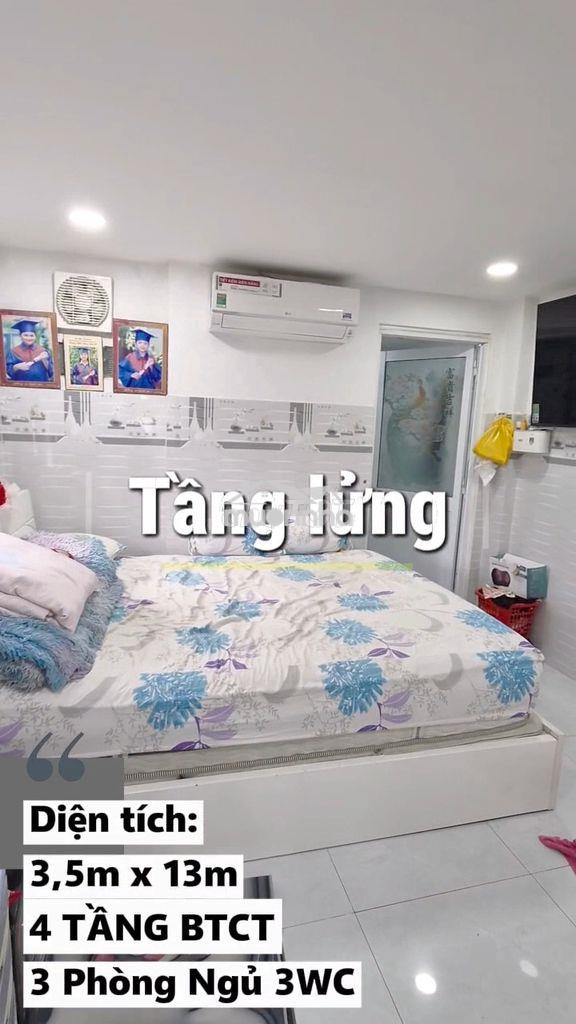 💥 Nhà lò gốm q6 – sát mặt tiền – 4 tầng btct – 3pn – 45m² – 5.4 tỷ tl - Ảnh 4