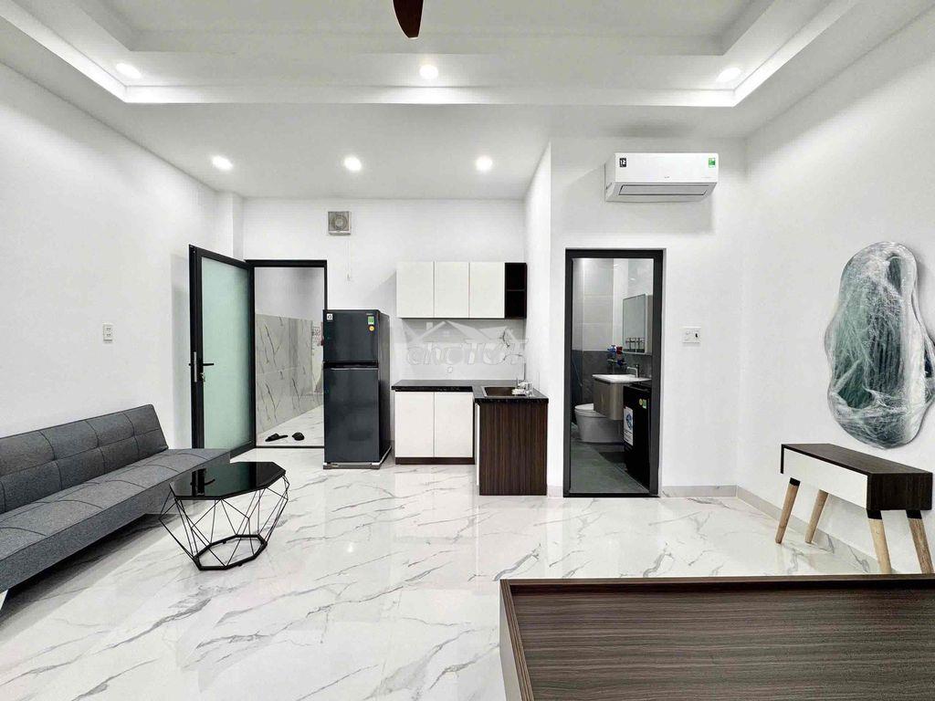 Căn hộ studio cao cấp mới xây- full nội thất có cửa sổ trời-thang máy - Ảnh 3