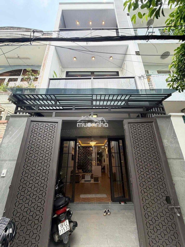 Bán nhà mặt tiền đường rộng rãi kdc bình hưng
