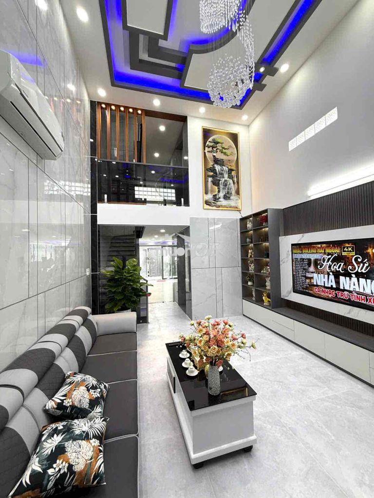 Bán nhà ngay emart phan huy ích có thang máy ô tô vào nhà - Ảnh 4