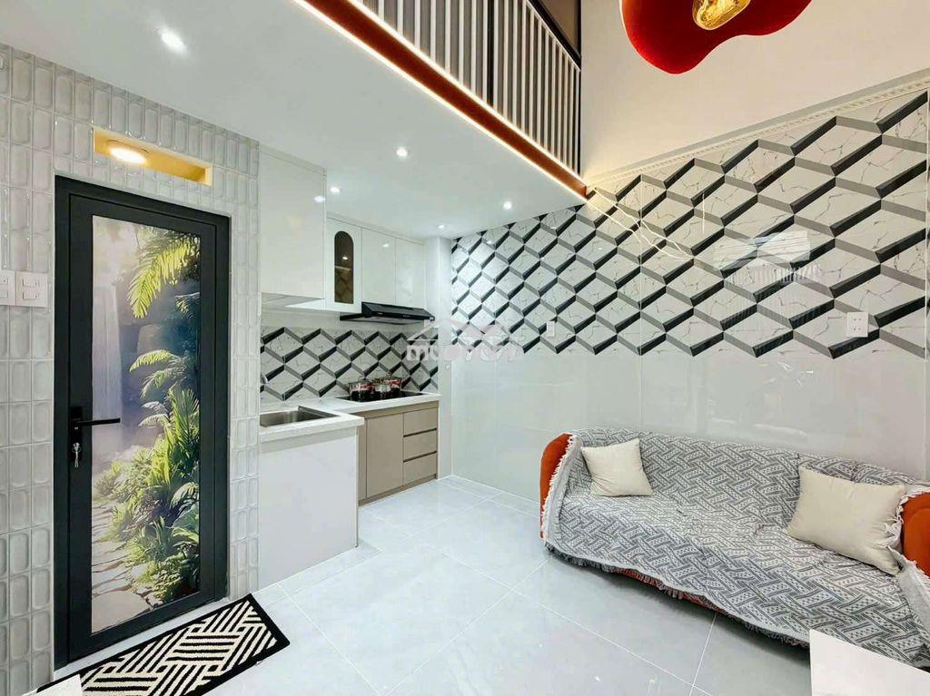 Kẹt tiền bán gấp nhà 4 tầng mặt tiền cây trâm gò vấp - Ảnh 2