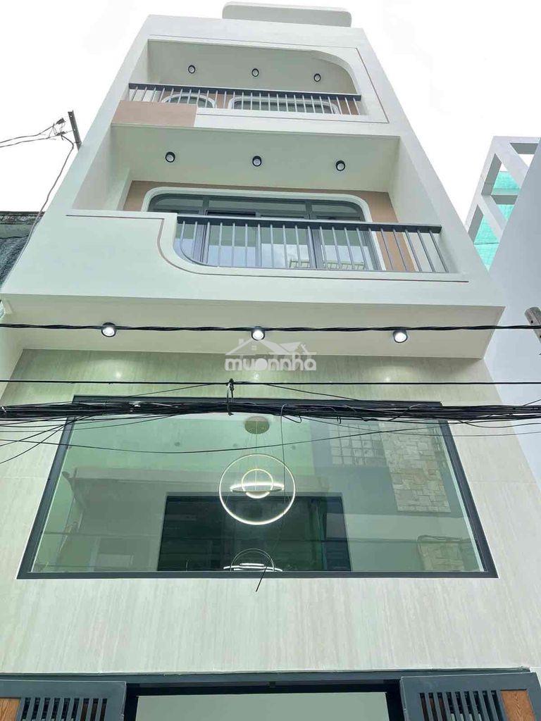 32m2(4x8), 5 tầng, hẻm xe hơi thông, lạc long quân q11, kế đầm sen