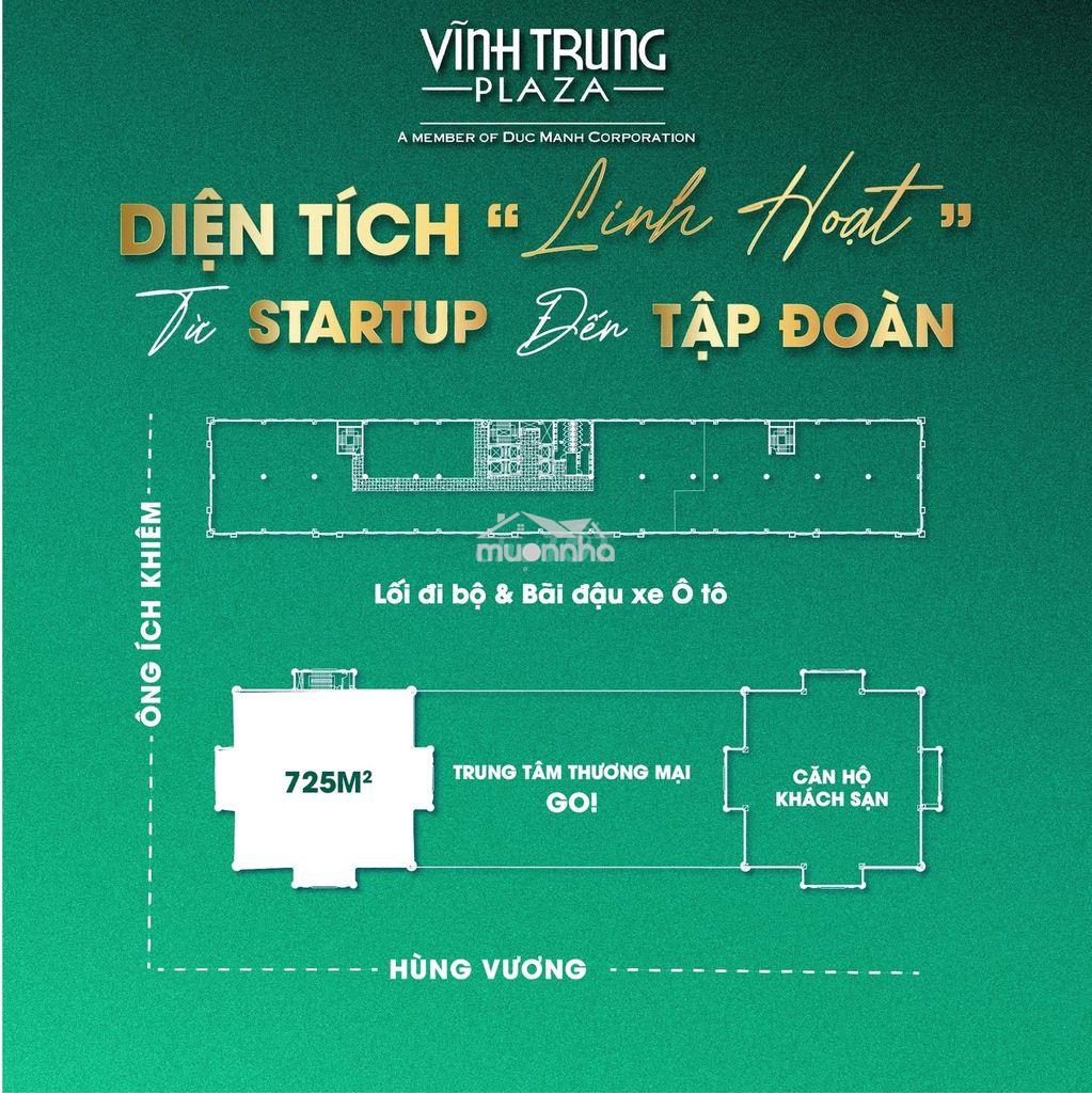 Văn phòng cho thuê tại vĩnh trung plaza- đối diện chợ cồn - 3