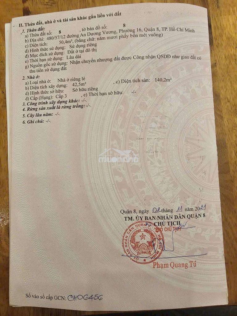 Bán nhà p.bình phú q6 khu dân cư bình phú - Ảnh 4