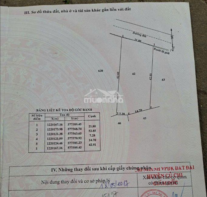 Cần bán lô đất 1030,5m² (đã có thổ cư 154,5m²) tại trung lập hạ,củ chi - Ảnh 4