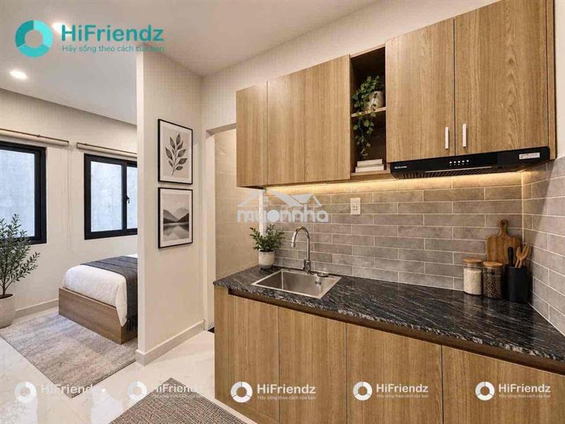 Cho thuê căn hộ studio mới 100% full nội thất