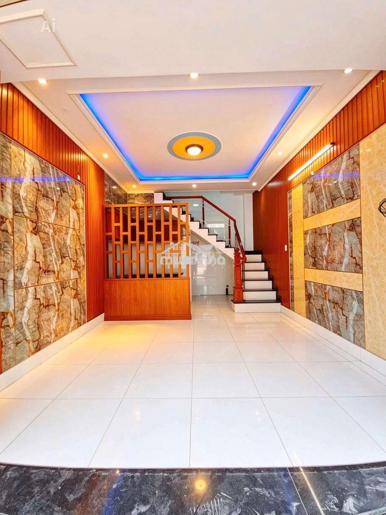 Nhà 1 trệt 1 lầu thổ cư giấy phép xây dựng bình chuẩn giá 879 triệu - Ảnh 2