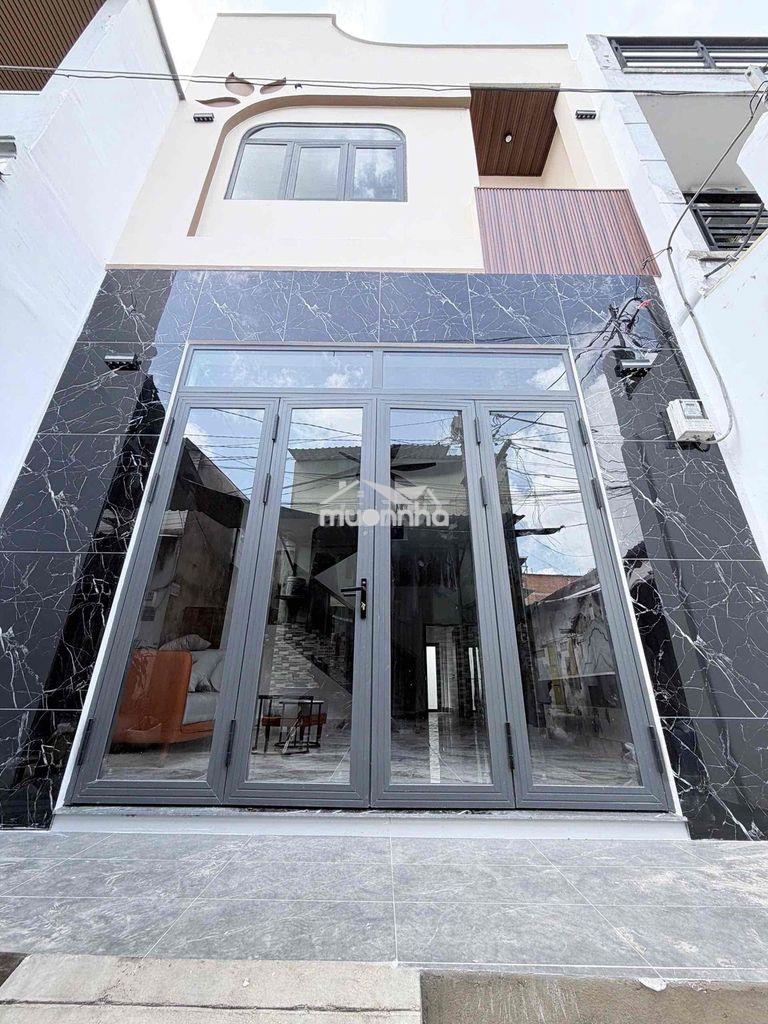Bán nhà mới 4.5x14m 1 trệt 1 lầu 3pn 2wc hẻm đường d9 - tân phú. 5.95t