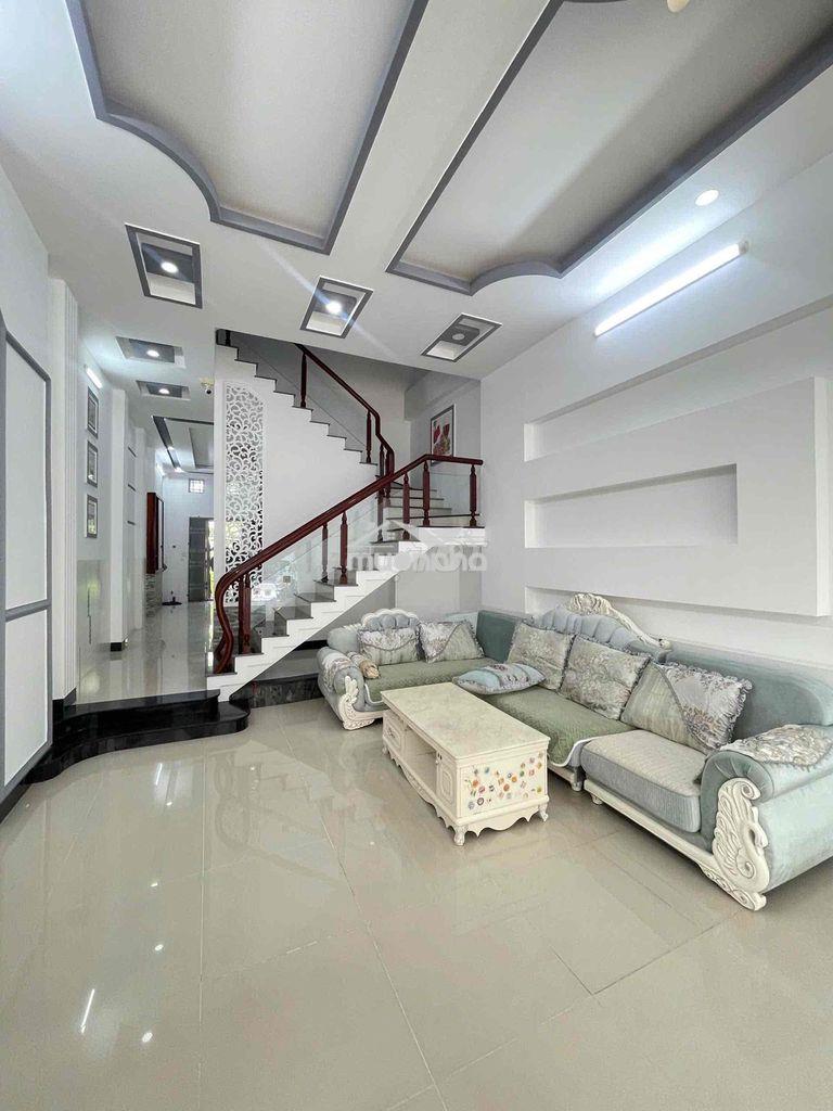 Nhà mới 2 lầu 4pn full nội thất kdc hưng phú 1 (gần st. go) - Ảnh 2