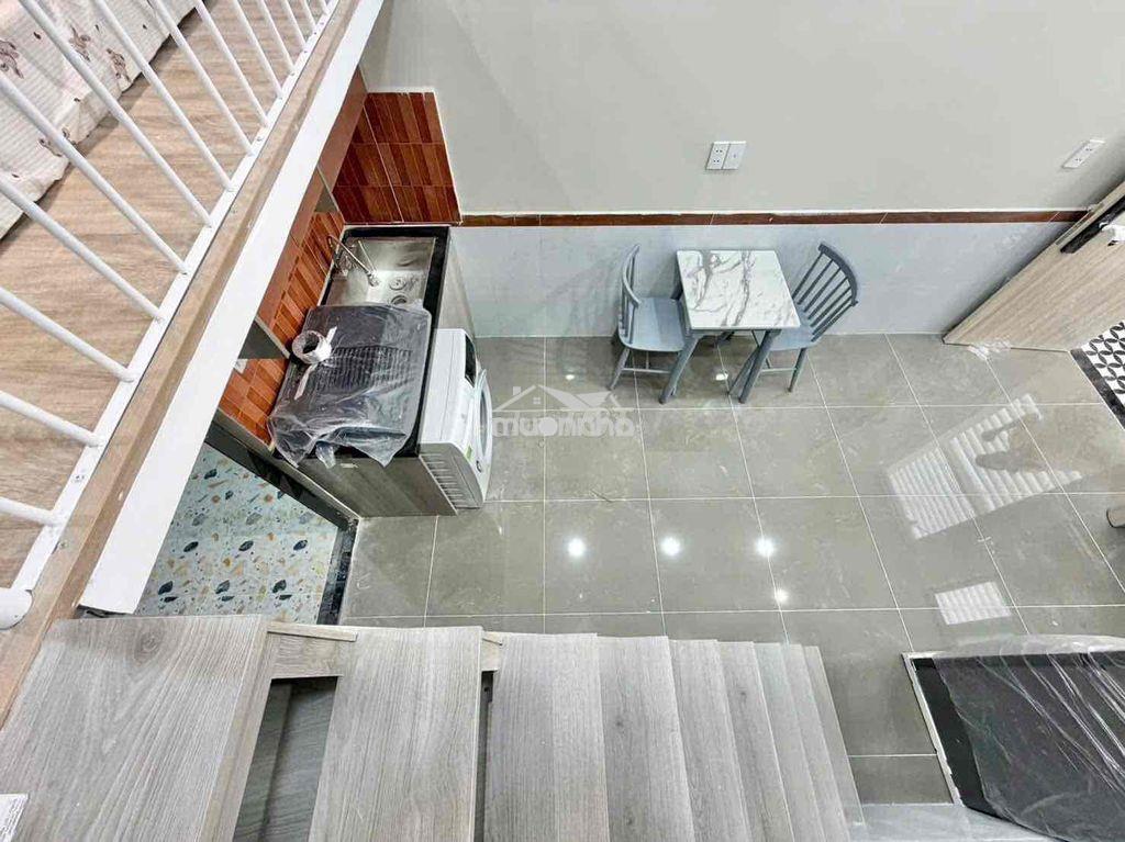 Cho thuê căn hộ dịch vụ duplex ngay aeon tân phú - 3
