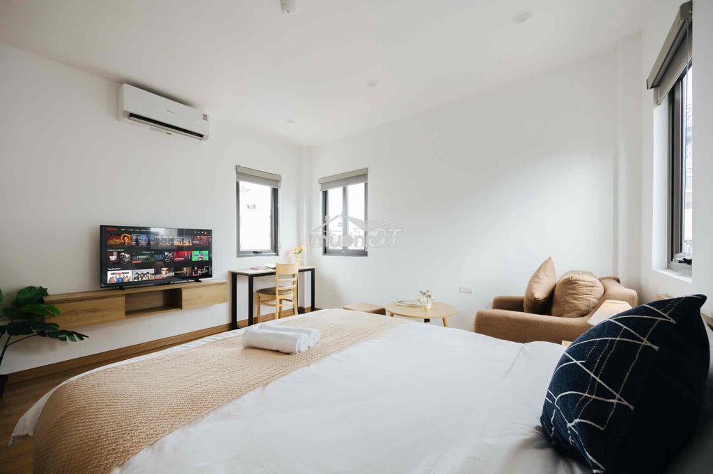 Cho thuê chdv studio mới tinh ngõ 690 lạc long quân, gần lotte tây hồ - Ảnh 2