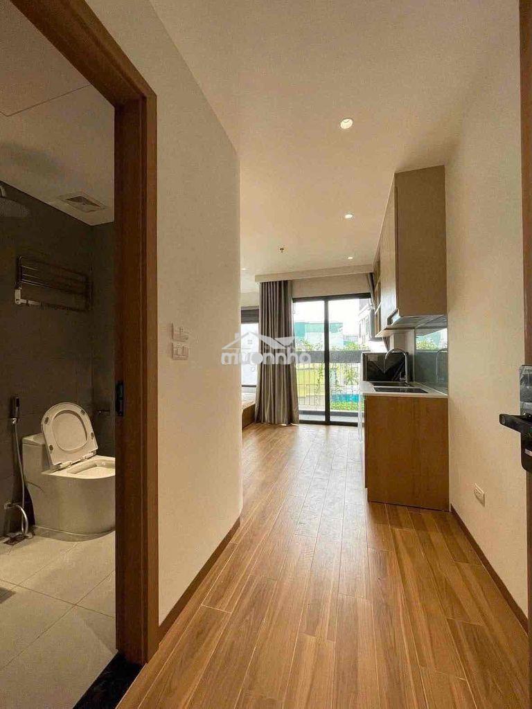 Cho thuê căn hộ bancol riêng full nội thất - 35m2 - ngay lê trọng tấn - Ảnh 4