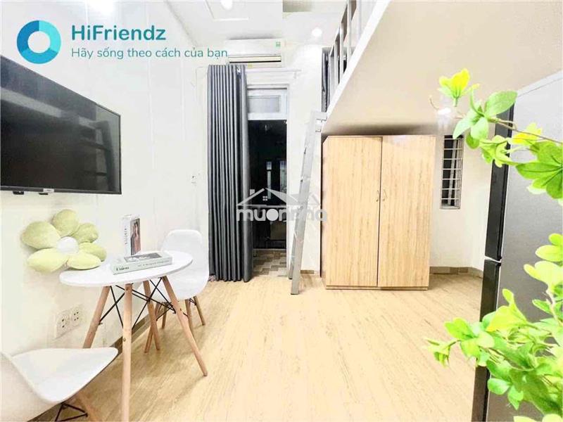 Cho thuê phòng gác ban công full nội thất gần aeon tân phú văn hiến