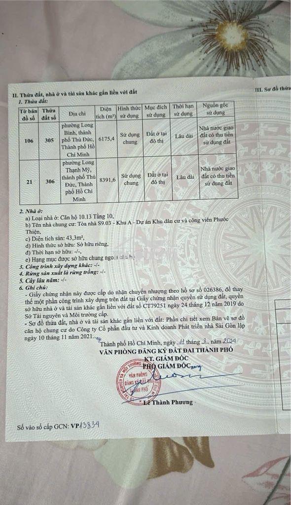 Lỗ nặng! bán gấp căn 1+ s9, giá bằng stu năm trước, sẵn sổ, 2.25 tỷ