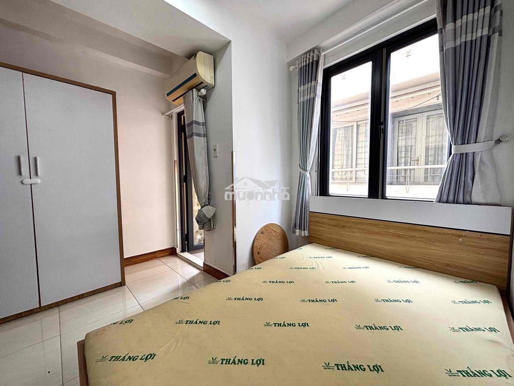 Cho thuê căn hộ studio ban công q4 gần đh luật, đh nguyễn tất thành - Ảnh 3