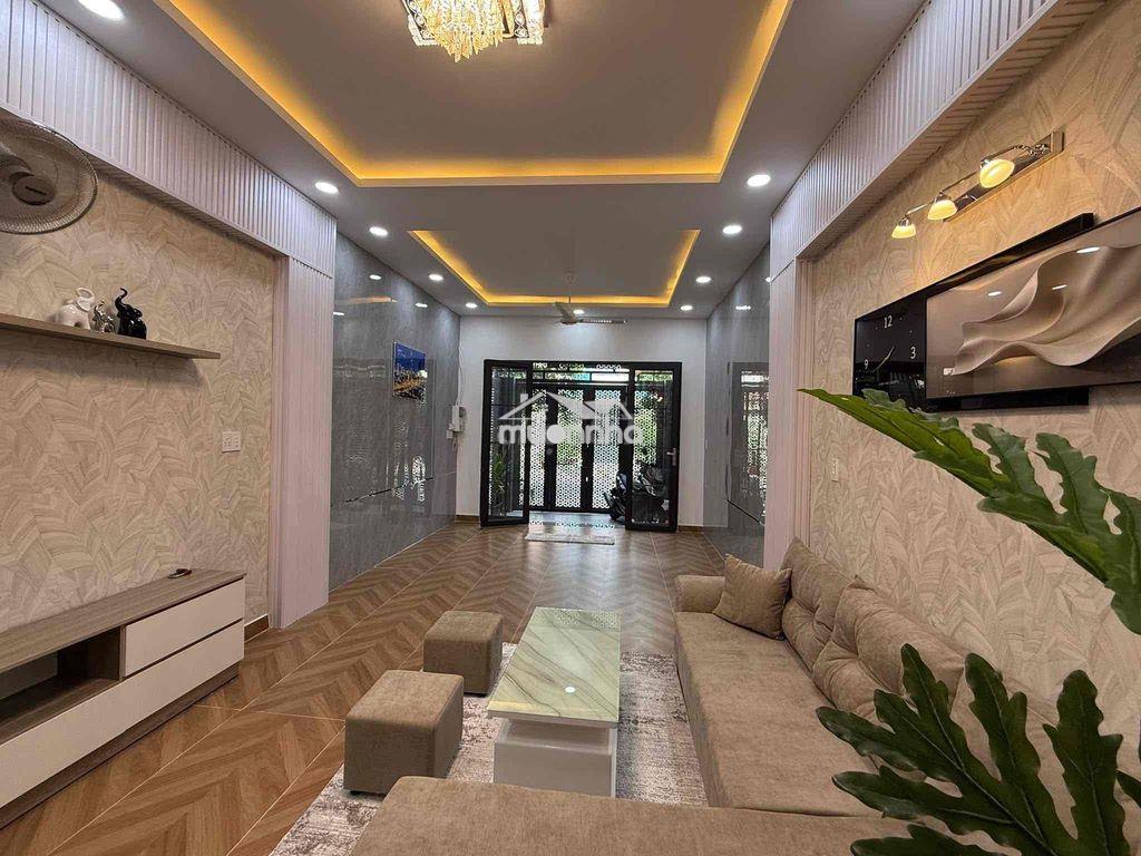 Bán nhà mặt tiền đường rộng rãi kdc bình hưng - Ảnh 4