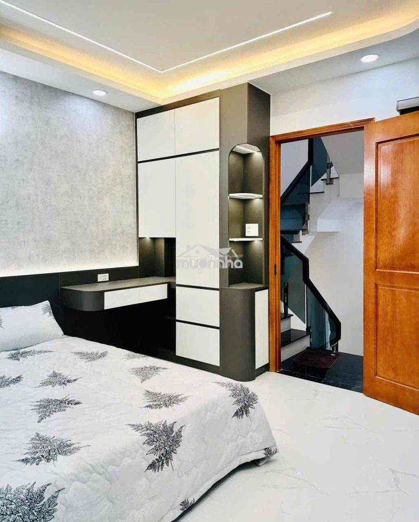 Nhà 759 hương lộ 2 dt 4x15m xây 5 tấm đường nhựa oto - Ảnh 3