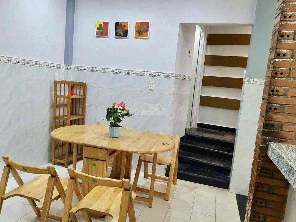 Nhà có nội thất 4,2x12m 1lầu (2pn 2wc) hẻm 4m. âu cơ, tân bình - Ảnh 4