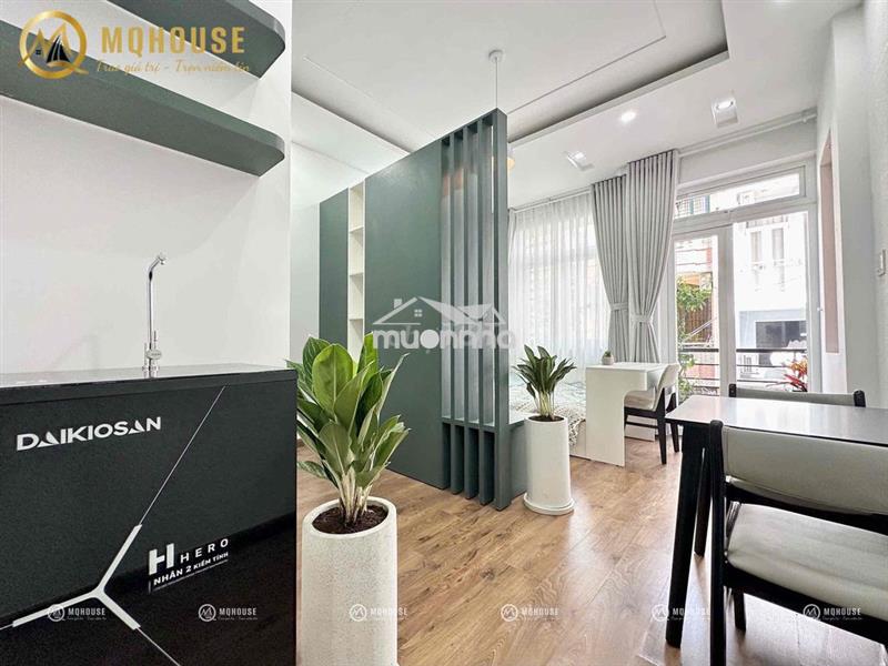 Chdv 1pn ban công tách bếp máy giặt riêng full nội thất ngay aeon
