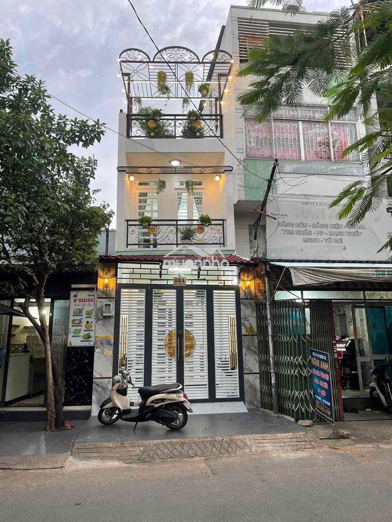 Nhà mặt tiền số phường 17 dt 60m giá 6,6 tỷ