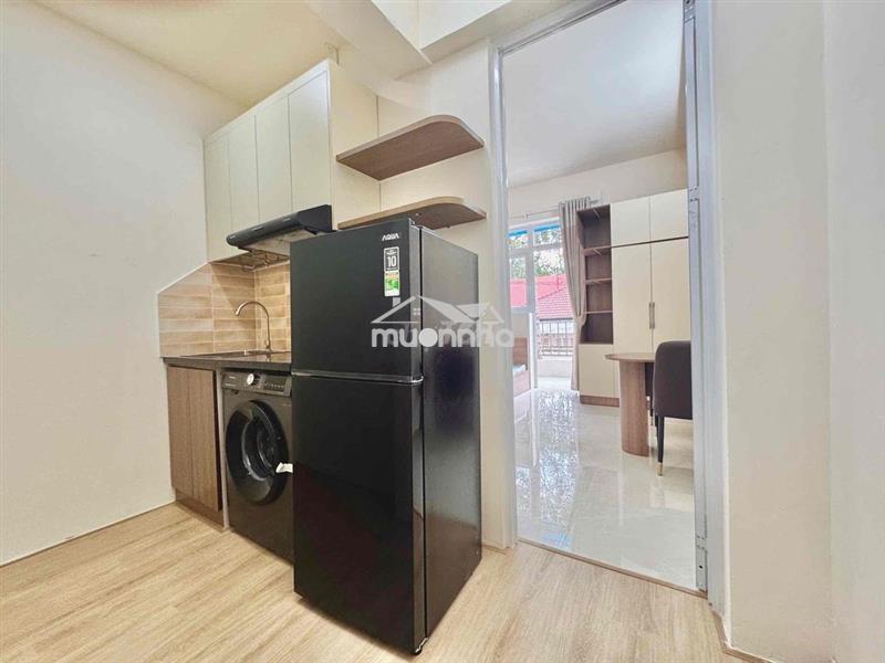 1pn - hoàng minh giám, pn - căn hộ mới có máy giặt riêng, ban công