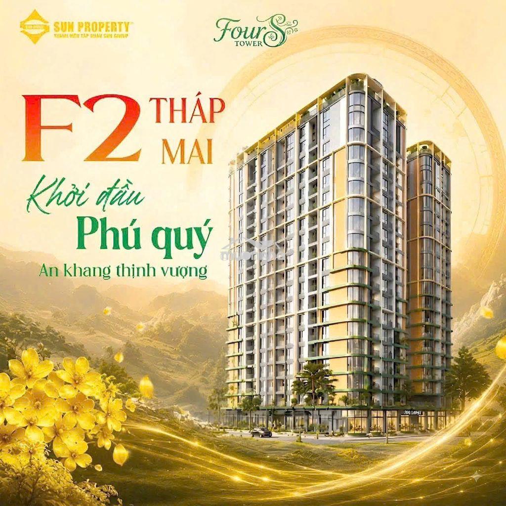 Cơ hội đầu tư căn góc 2pn fours chỉ với 1.3tỷ. dt: 59m2-2pn view biển - Ảnh 2