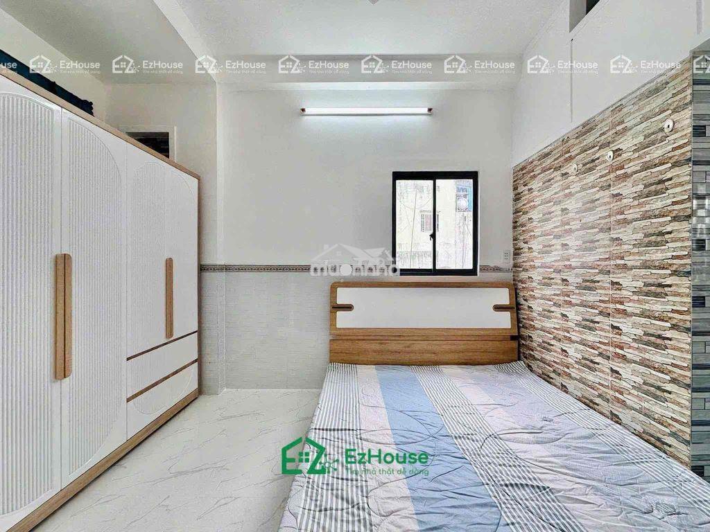 Cho thuê studio ban công full nội thất|nước 20k/khối|âu dương lân q8 - Ảnh 4