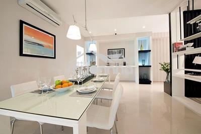 Cho thuê cc cộng hoà plaza 75m2 2pn 2wc giá 14tr/th