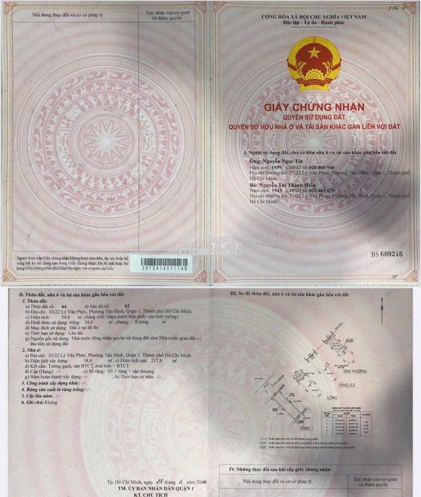 Bán nhanh nhà quận 1 ,trên đường lý văn phức gần công viên lê văn tám - Ảnh 4