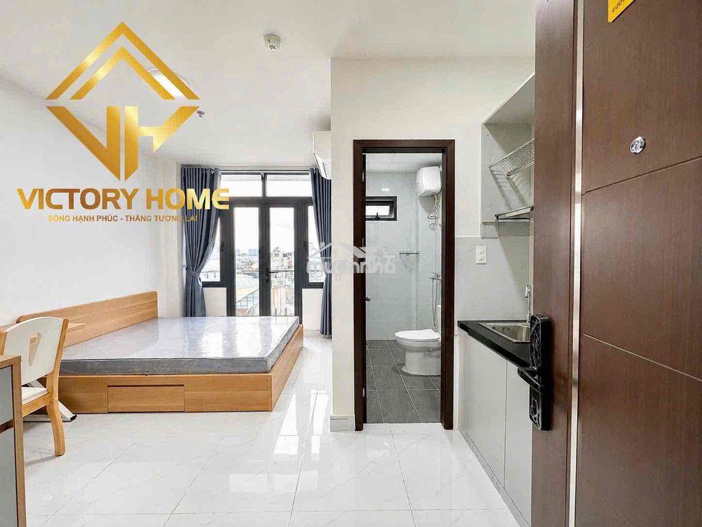 Phòng studio ban công đẹp - full nội thất - Ảnh 2