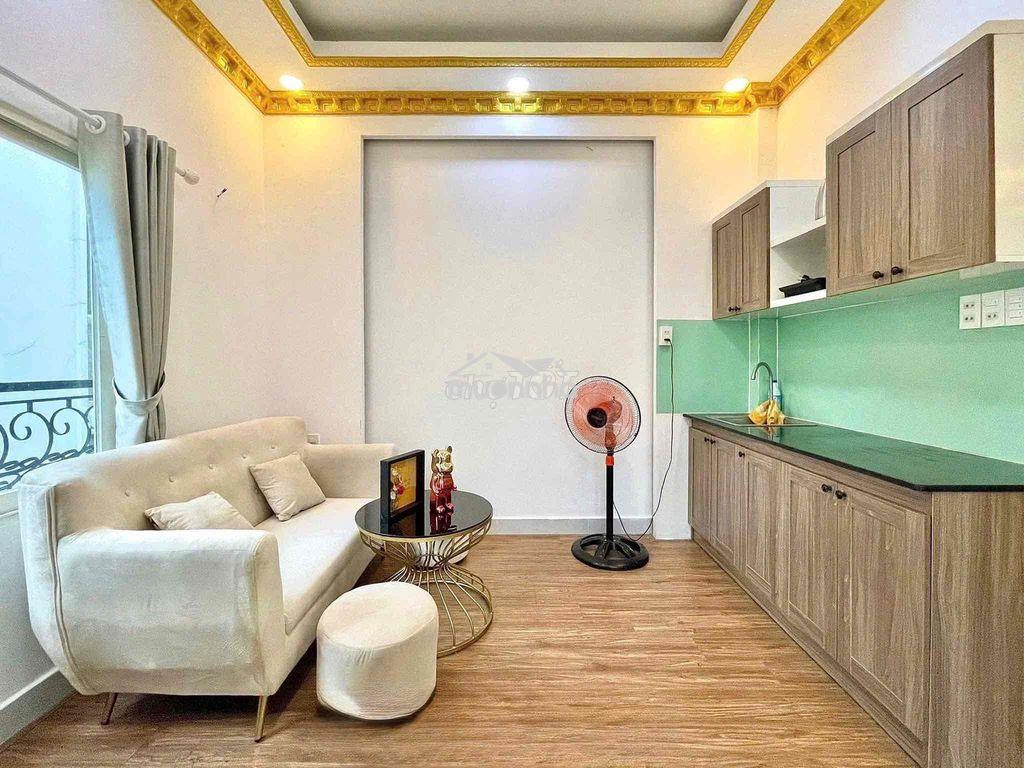 Căn hộ 1 phòng ngủ ban công rộng ngay hai bà trưng trống sẵn - Ảnh 3